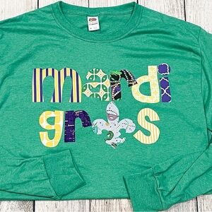 Mardi Gras shirt medium nwot